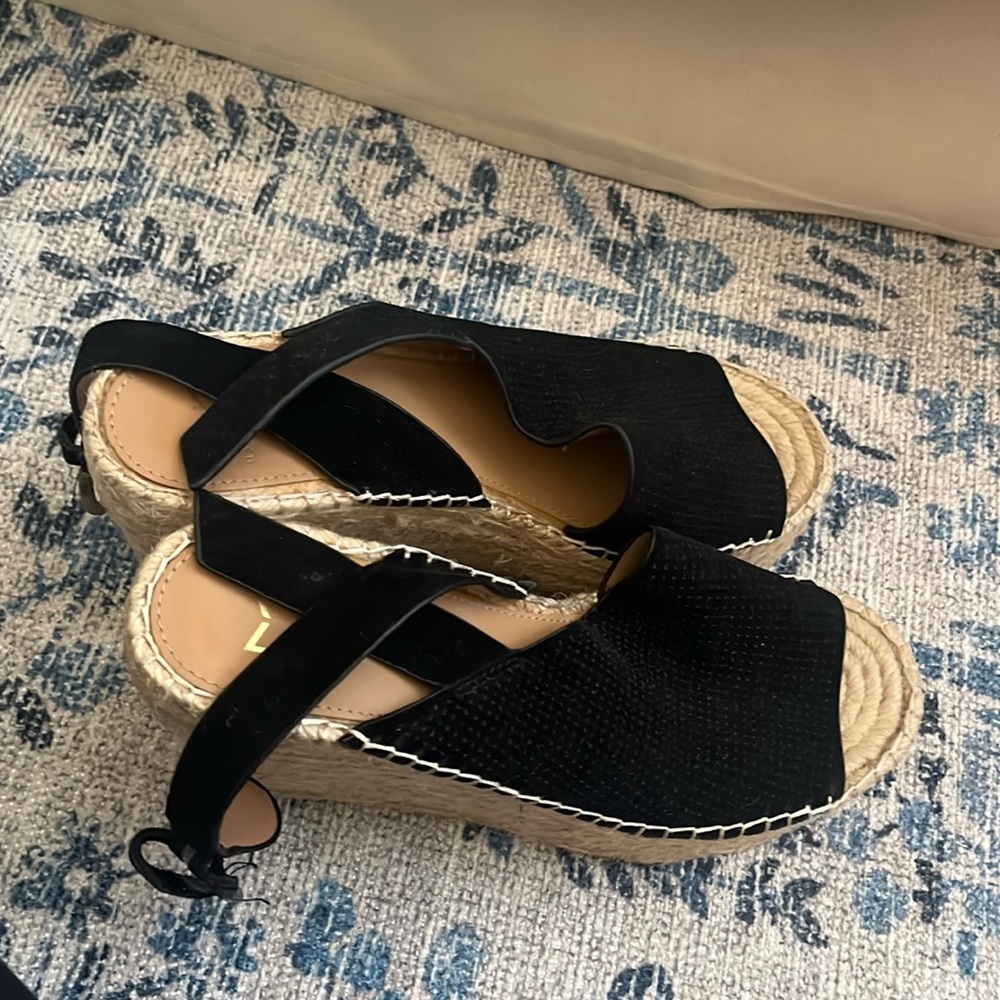 Marc fisher espadrille wedges!